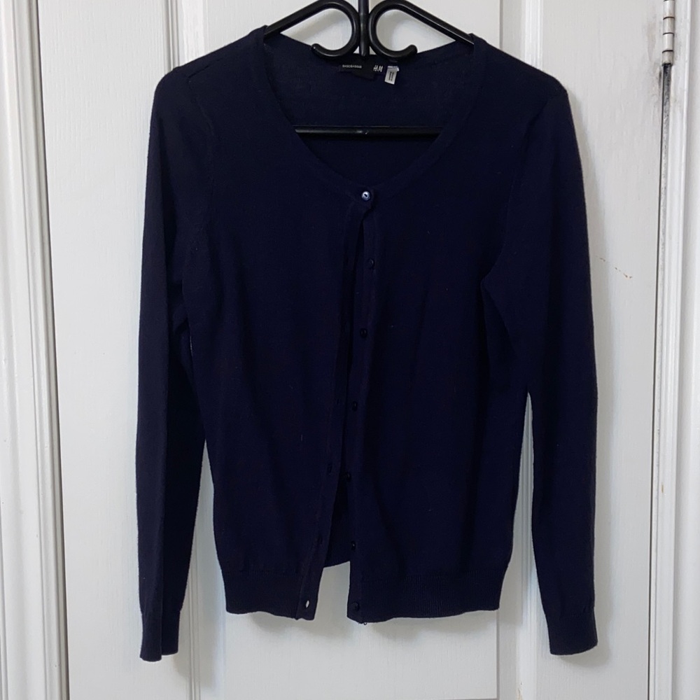 H&M Dark Blue Women's Cardigan